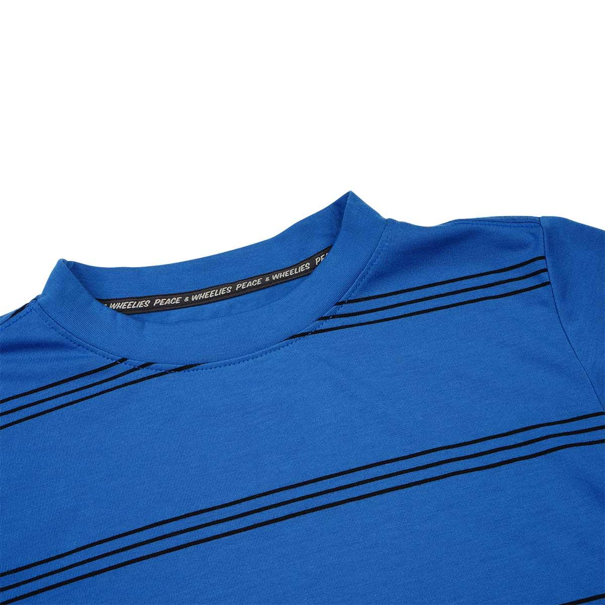 Troy Lee Designs Skyline Ride Short Sleeve Tee Kids' in Washed Out Cobalt